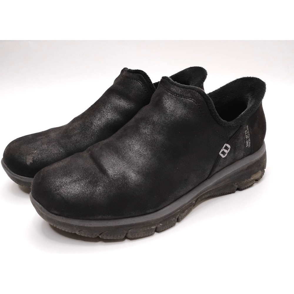 Skechers Women's‎ Easy Going Hands Free Slip ins  Black Womens 9